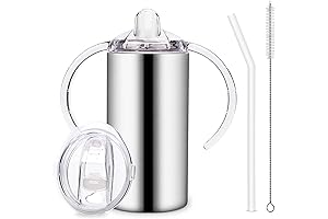 Spill Proof Stainless Steel Sippy Cup for Toddlers