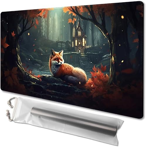 MTG - Tapete de juego de 24 x 14 pulgadas, bolsas de almacenamiento antideslizantes, ideal para entusiastas de los juegos de cartas, alfombrilla de