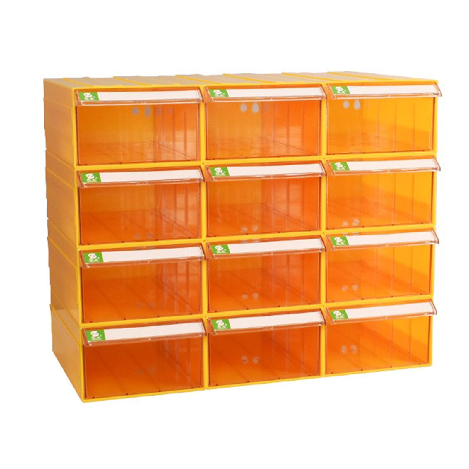 Scatola modulare per cassetti, organizer da scrivania in plastica con separatore per classificazione fai da te e perline, 12 scomparti