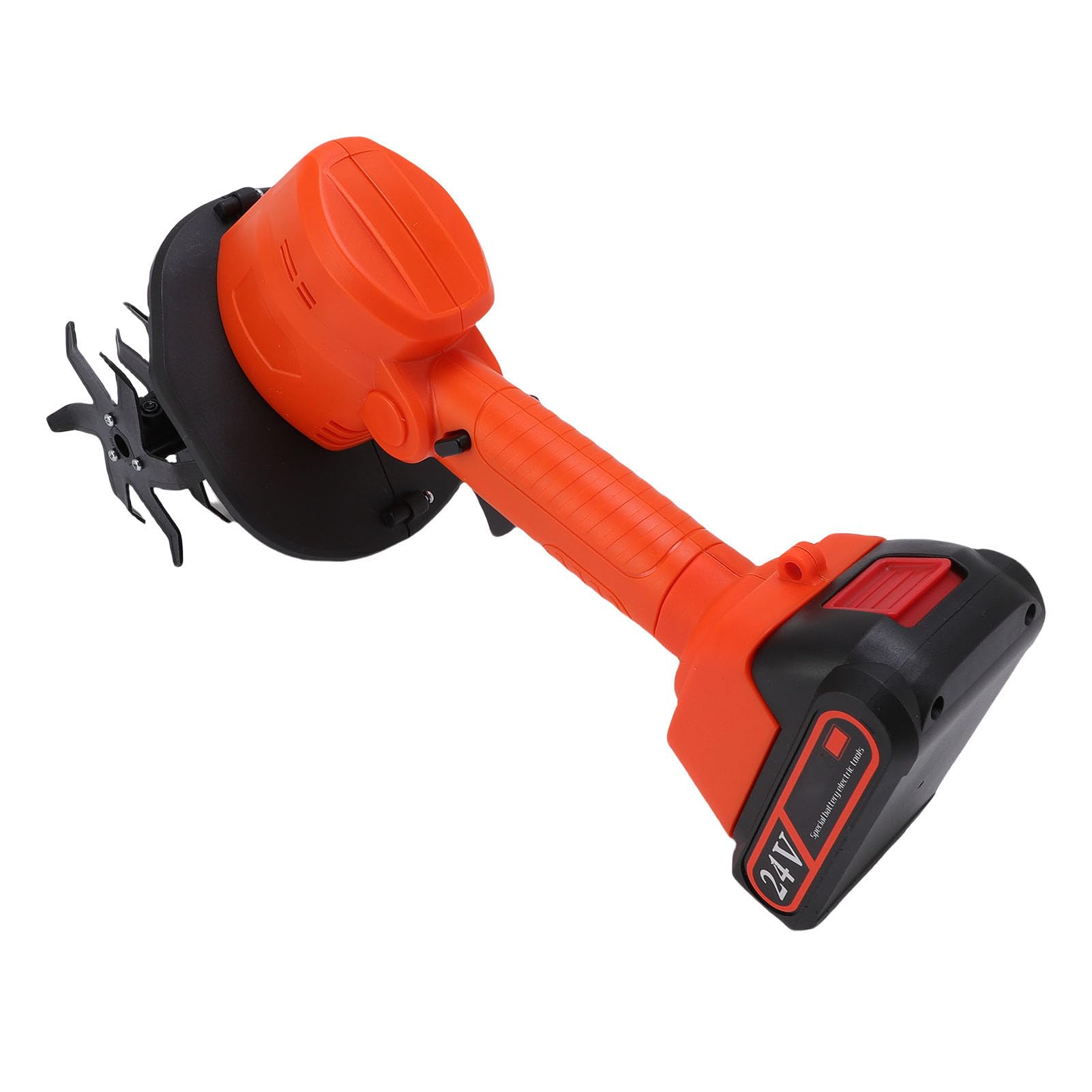 Motozappa Elettrica da Giardino Alimentata a Batteria Coltivatore Ergonomico Facile Preparazione del Terreno e la Cura del Prato (Spina europea)