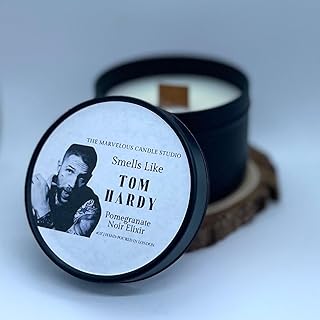 Smells Like Tom Hardy | Pop Culture Gifts | Celebrity Candles | Vegan Candles| Funny Novelty Pop Culture Gift | Celebrity Candle | 4oz