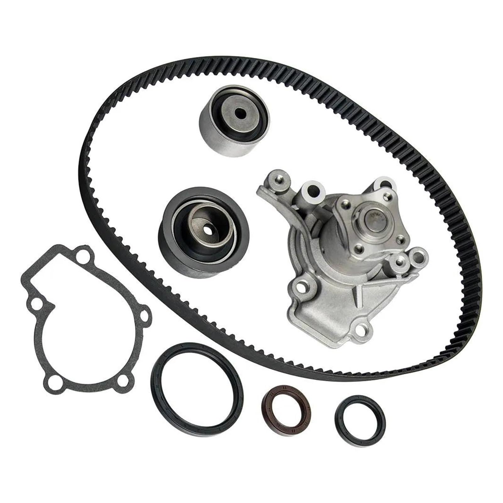 BENSIL Correa Distribución para Hyundai para Elantra para Tiburon para Tucson 2.0L G4GF Kit De Correa De Distribución del Motor Y Bomba Agua Cinturón Coche