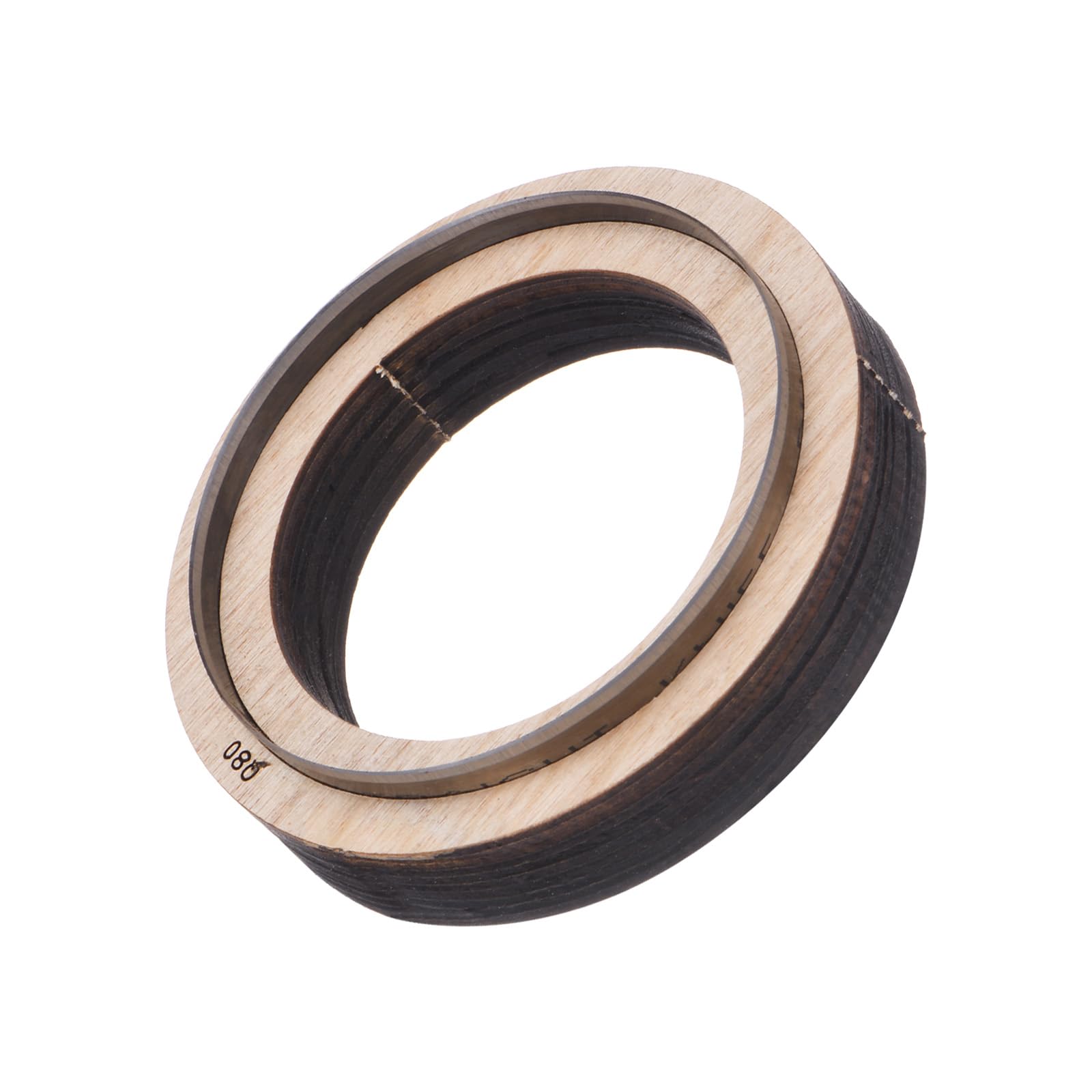 QUARKZMAN Taglio Pelle Fustellatrice 3.1" Dia Fustella Metallo Pelle Taglio Circolare Acciaio Inossidabile Stampi Legno Utensile Punzonatura per Creazioni Artigianali Pelle