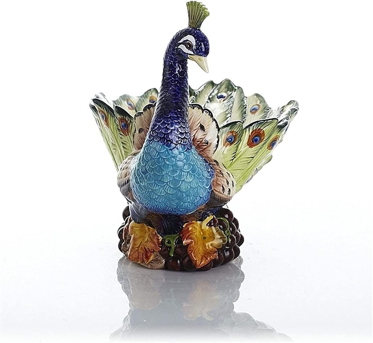 Fruit Bowl for Kitchen Counter Fruit Bowl Ceramic Fruit Bowl Fruit Dish Simple Fruit Bowl for Kitchen Living Room Countertop Fruits and Home Decorative Fruit Organizer Farmhouse Fruit Basket