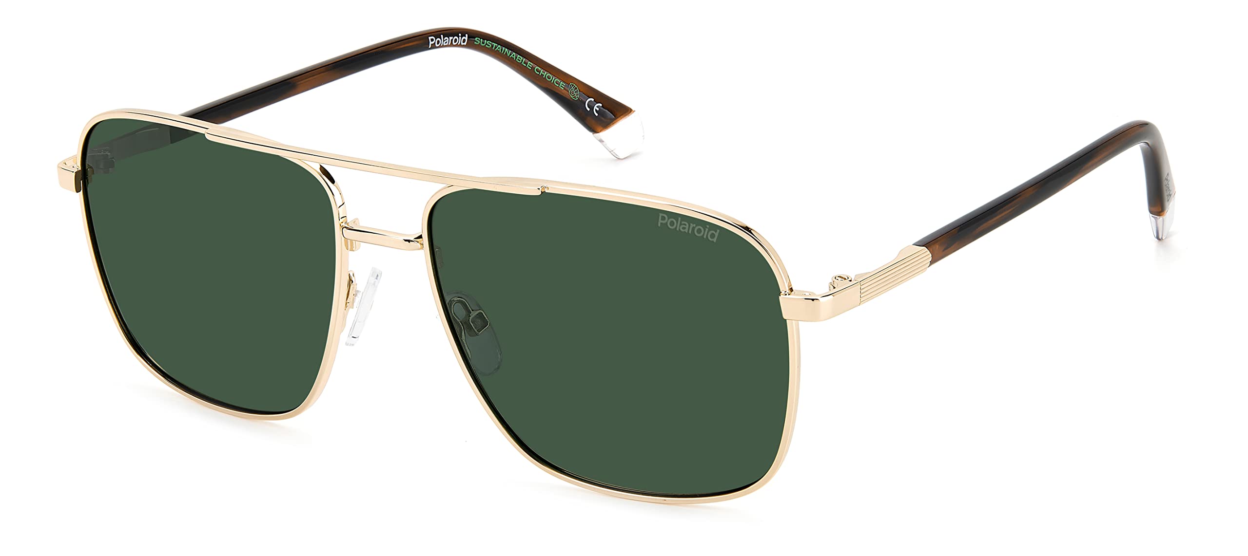 Polaroid Sunglasses męskie, złoty, 60