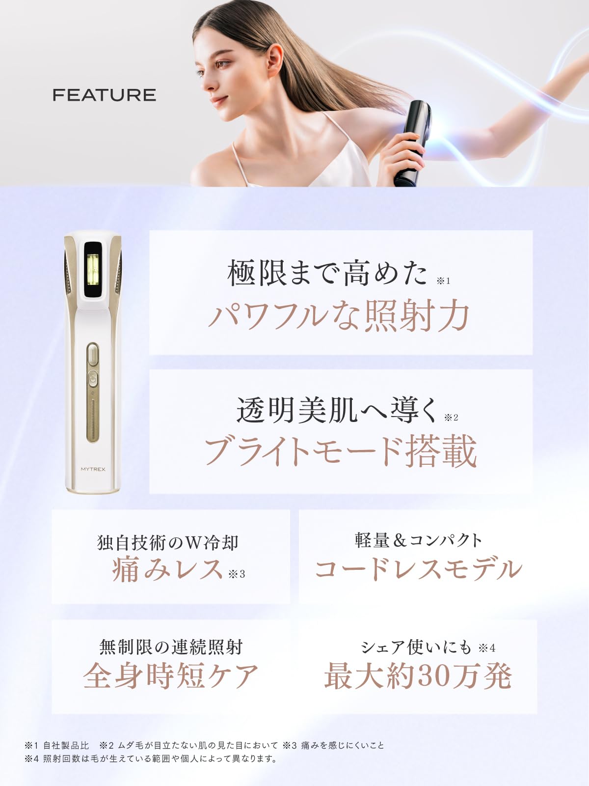 家庭用脱毛器 ホワイト JOVS MINI 脱毛器 グリーン 【公式通販】