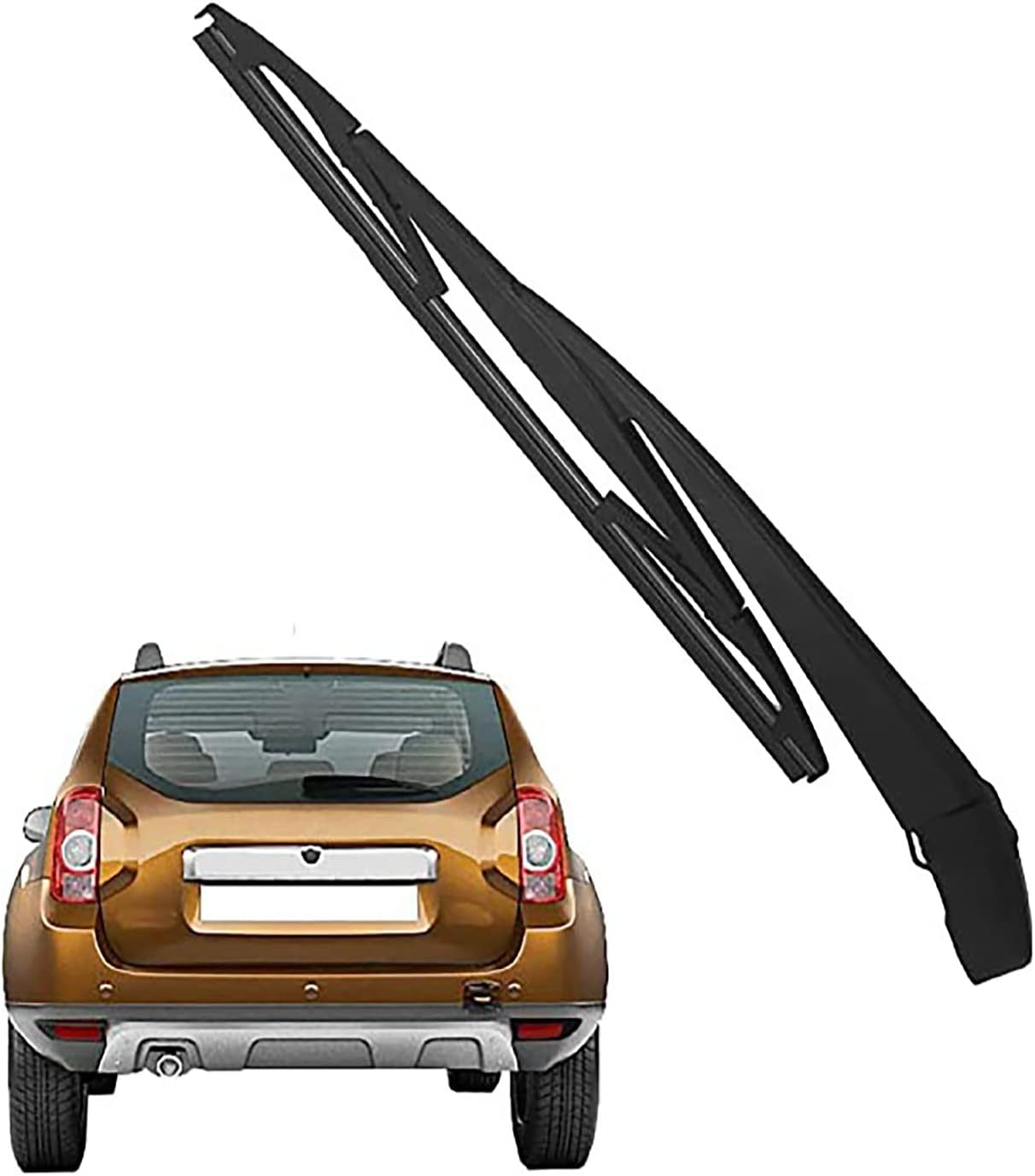 Kylo Rear Windshield Wiper Arm and Blade Set Kit | Dicky/Diggi Back Wiper Kit - Replacement for Duster