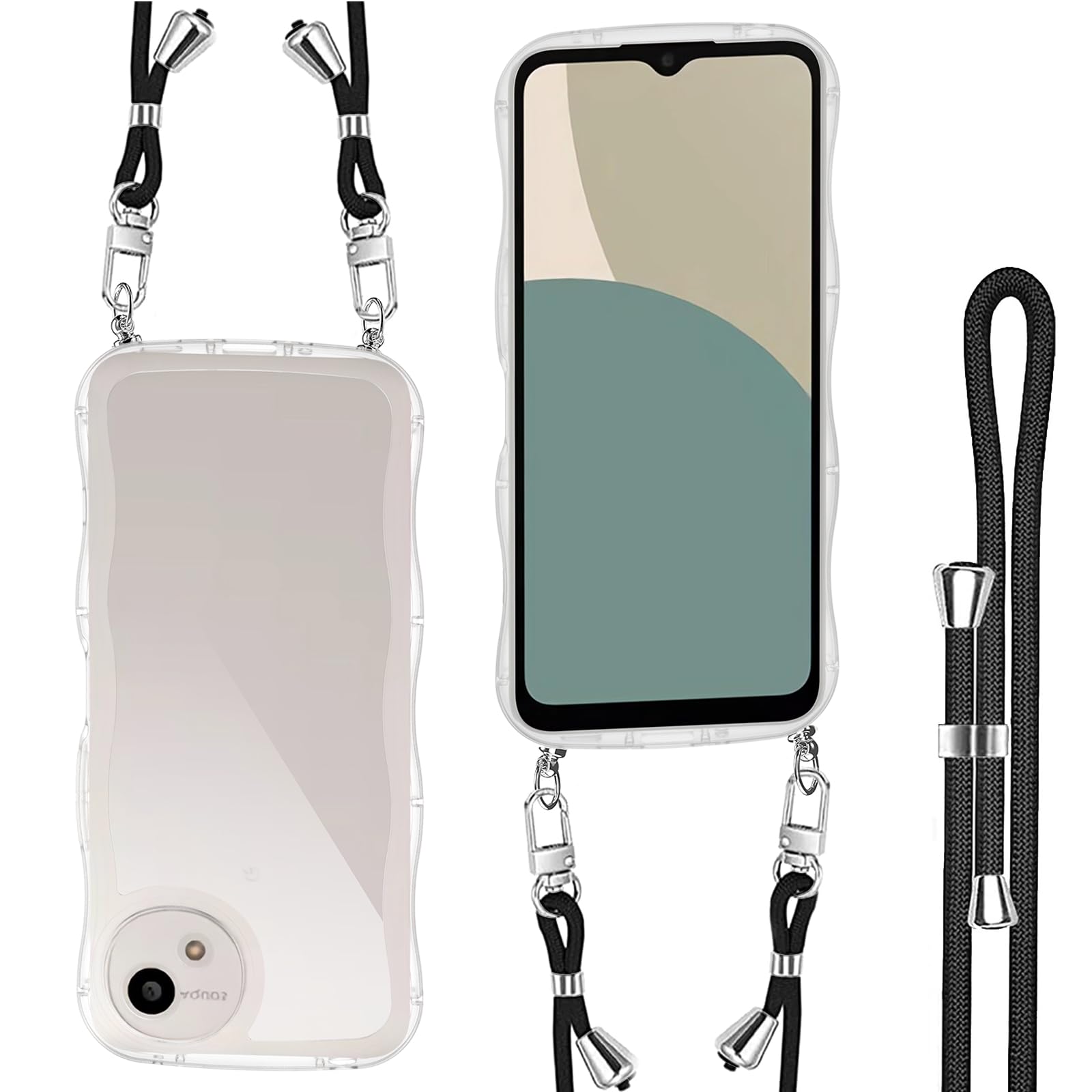 aquos wish4 とショルダーケースセット Amazon.co.jp: AQUOS Wish 4 ケース 手帳型 ショルダー アクオス