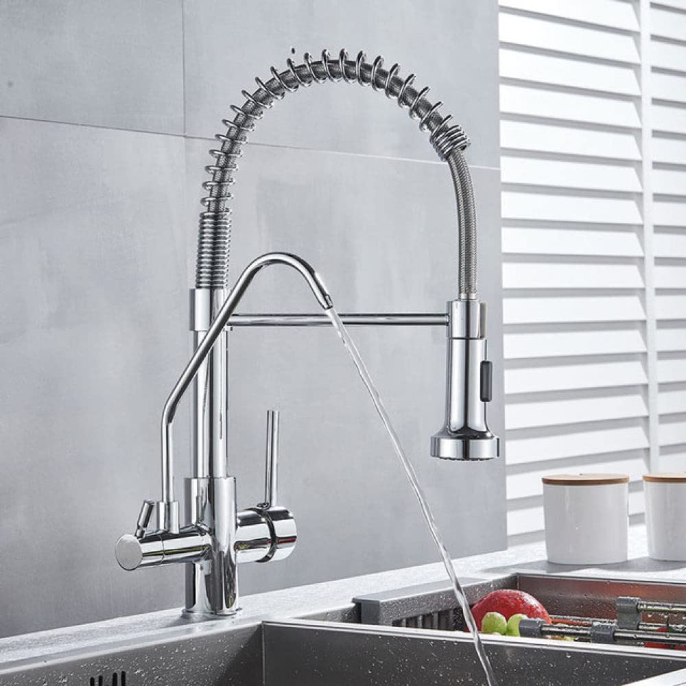 Robinet de filtre à eau pur de cuisine pour eau potable chaude et froide
