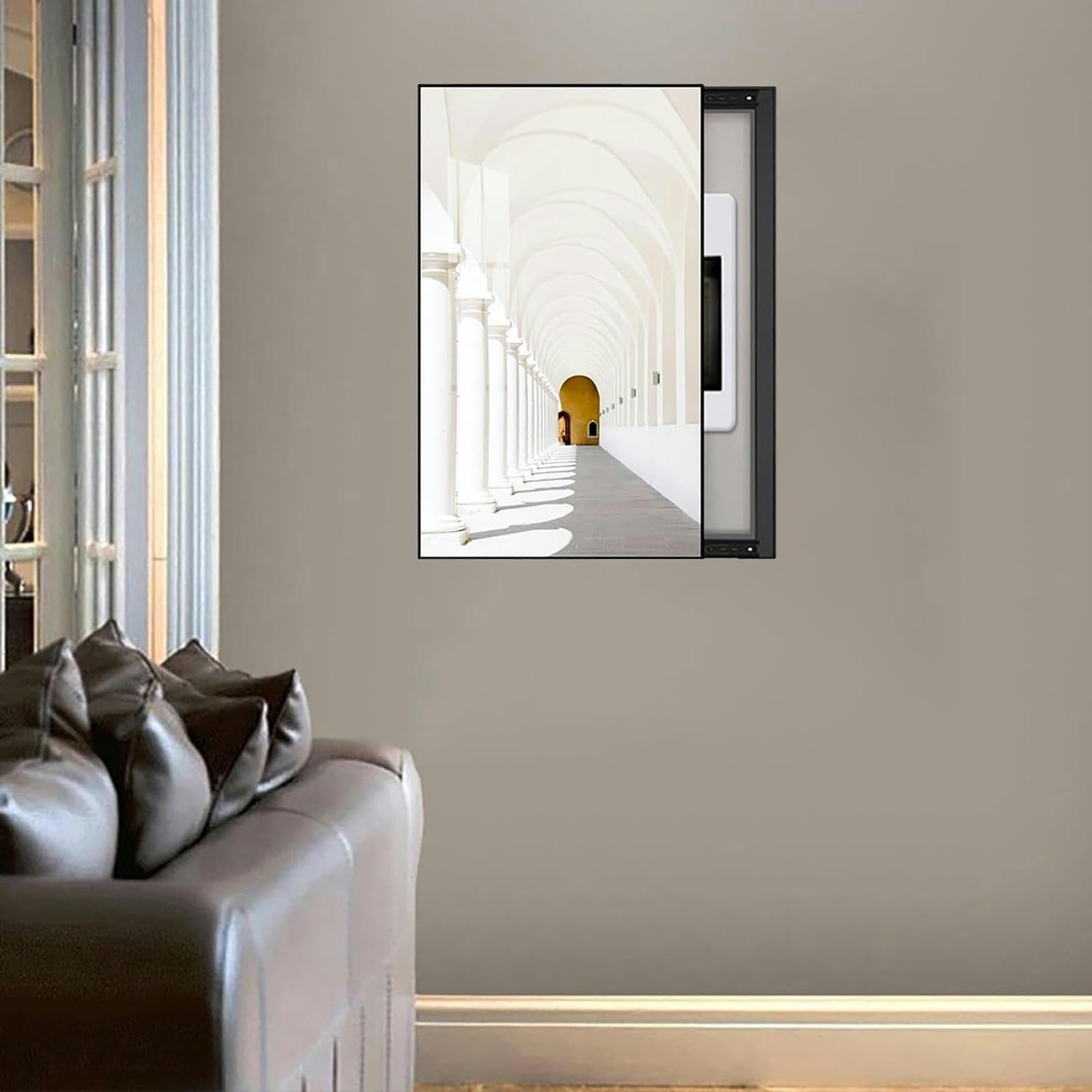Panneaux muraux décoratifs, Couvercle de Panneau électrique décoratif, Cacher Le Compteur électrique, Peinture décorative, Couvercle de Panneau électrique Mural, Disponibles