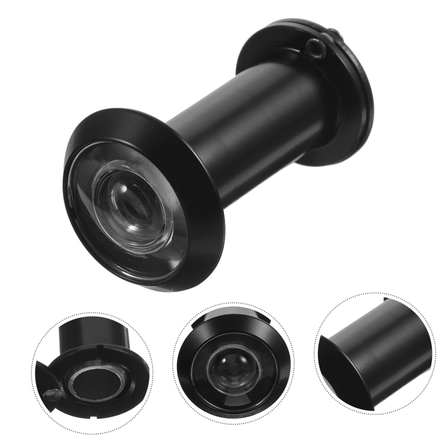 KONTONTY an Intrusion Door Viewer with Privacy Peephole Viewer Door Eye Viewer Door Viewer Replacement Part Door Viewer Adjustable Door Peephole Furniture Door Visible Copper - Image 2