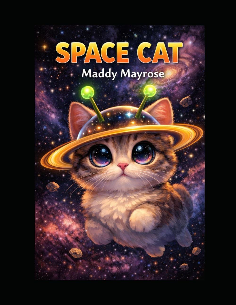 Space Cat: A Cosmic Coloring Adventure