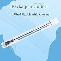 Vista 12 de Retevis Antena Walkie Talkie, antena hembra SMA de 15.4 pulgadas, antena de doble banda de 144/430 MHz, antena de látigo, para Retevis RT29 RT86