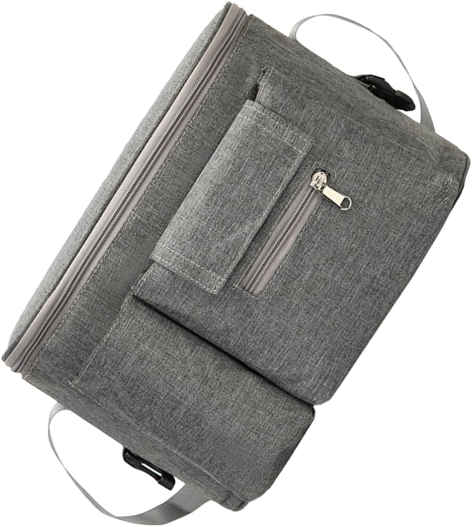YARNOW Hanging Bottle Bag Multi Functional Diaper Pouch Organizer for Strollers Easy Access Storage for Diapers Wipes and Essentials for Go Parents