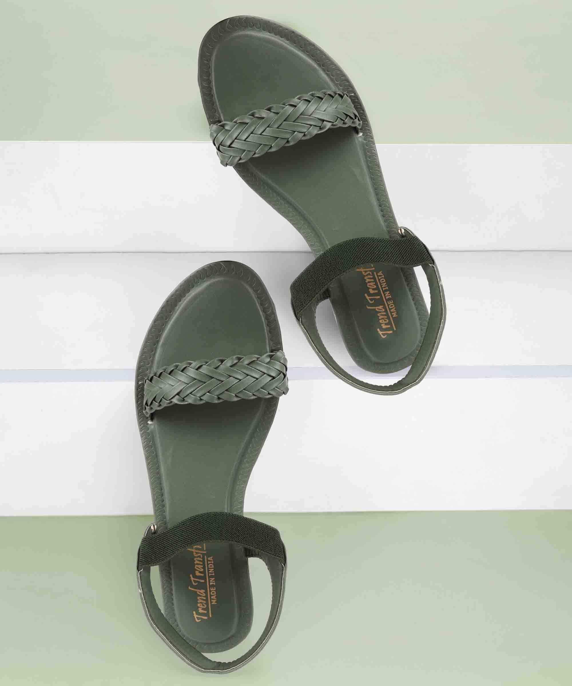 Women Multicolor Flats ()_BZ_Trend_SL_E_Green_Size_7-picture-45