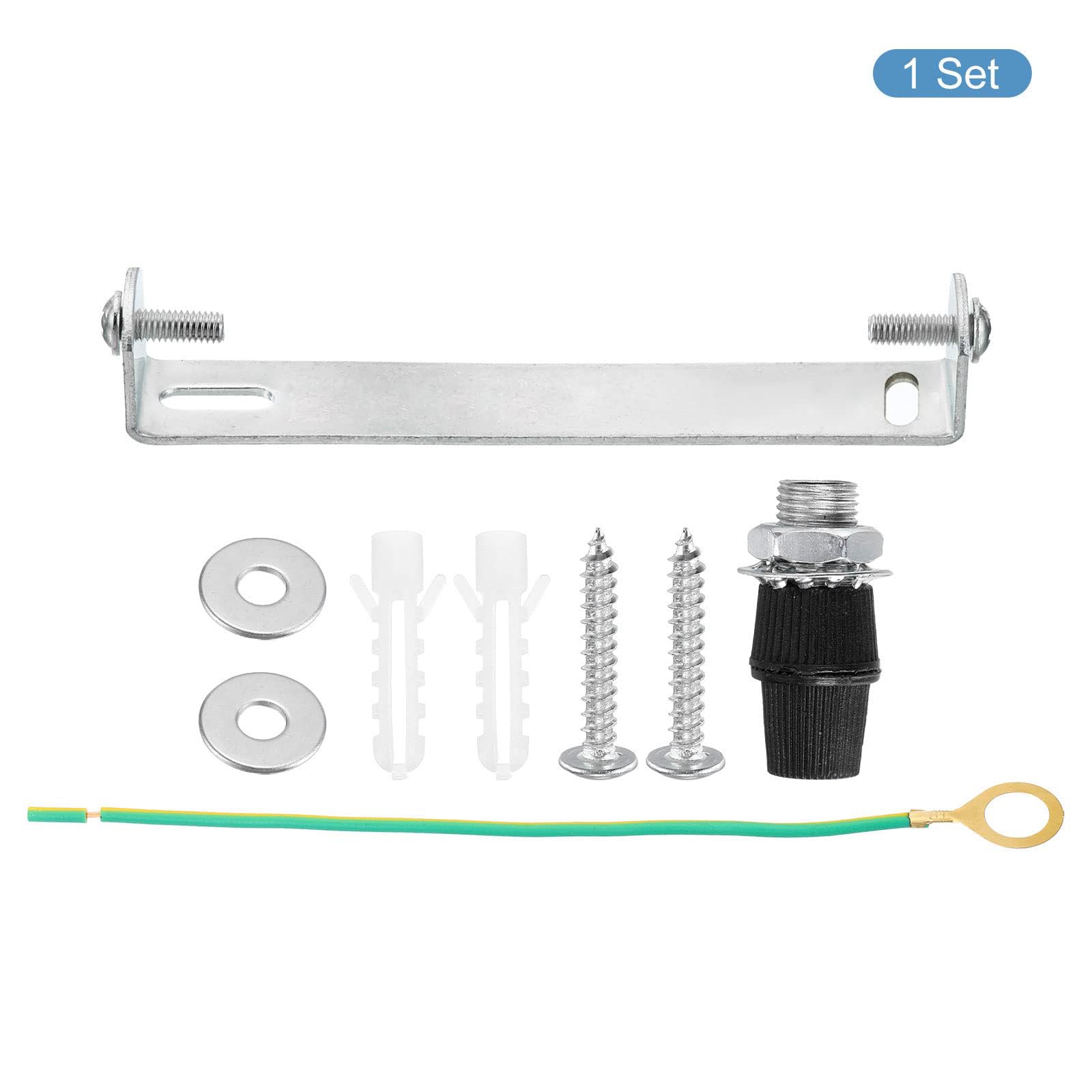 TOP-VIGOR 1Set Light Fixture Ceiling Bracket, 100mm Ceiling Light Plate Kit - Image 3