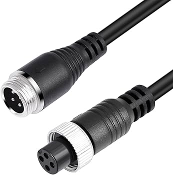 Verlengkabel 4-pins Voor De Achteruitrijcamera Met Een Lengte Van 10m