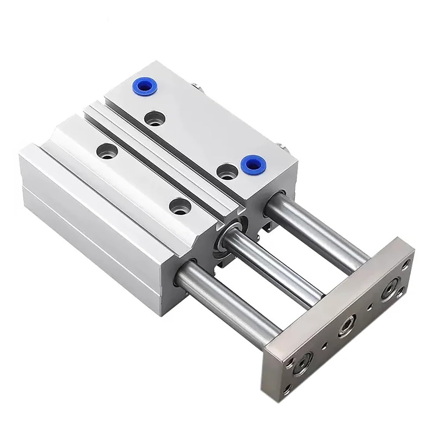 Cylindre guidé anti-rotation TCM50 avec trois tiges magnétiques pour guidage stable