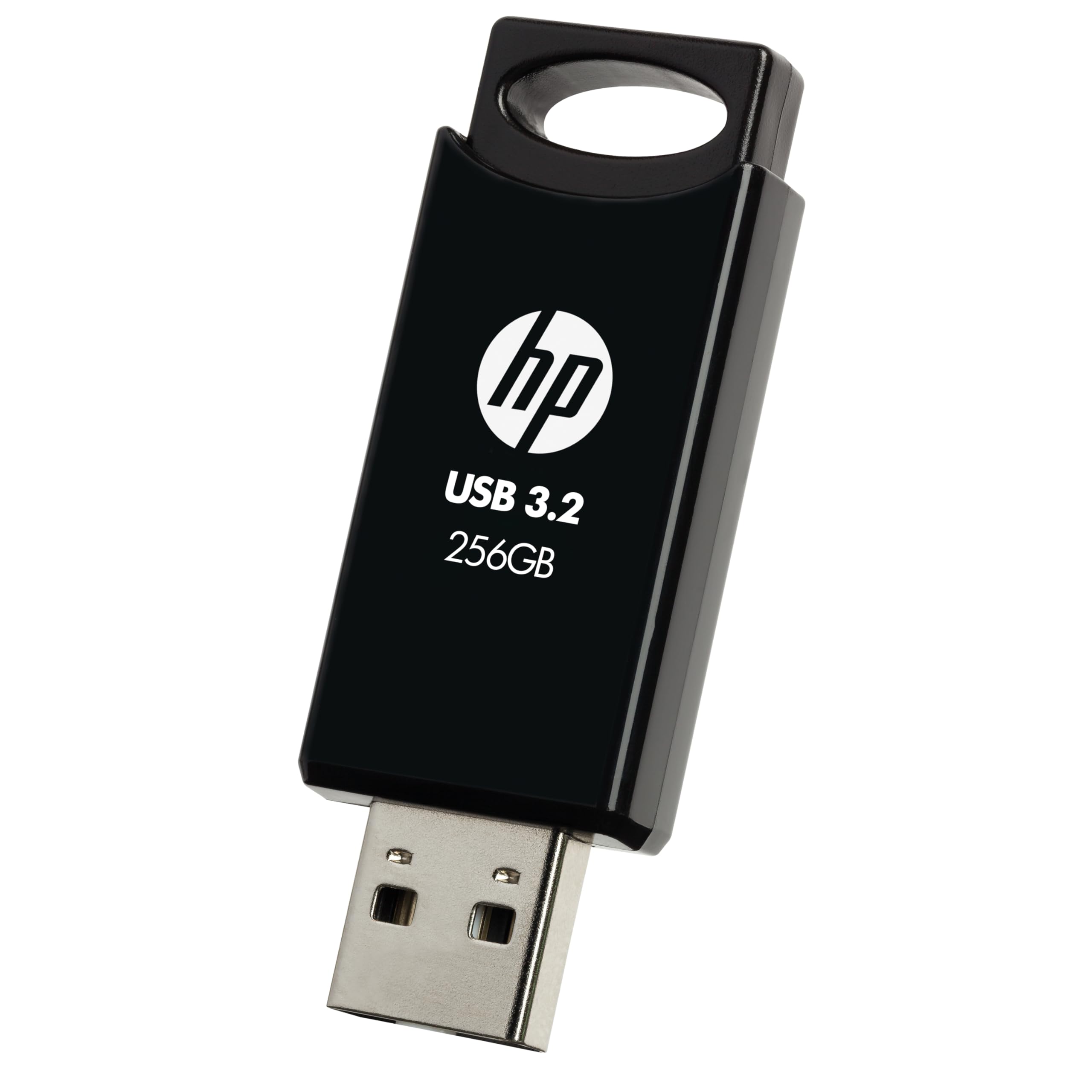 HP Clé USB 3.2 256GB, Noir, jusqu'à 120Mo/s