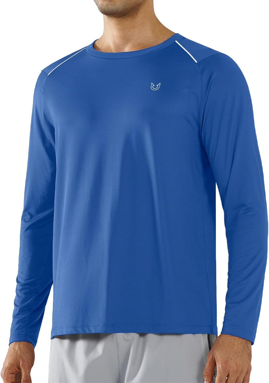 NORTHYARD Men’s Athletic Workout Running Shirts Long Sleeve Lightweight Moisture Wicking Gym Sports Tee Tops