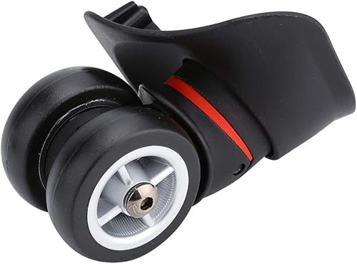Miniatura 7 de Alomejor 2 piezas de repuesto de rueda de equipaje de rueda de maleta por Valigia Trolley derecha e izquierda