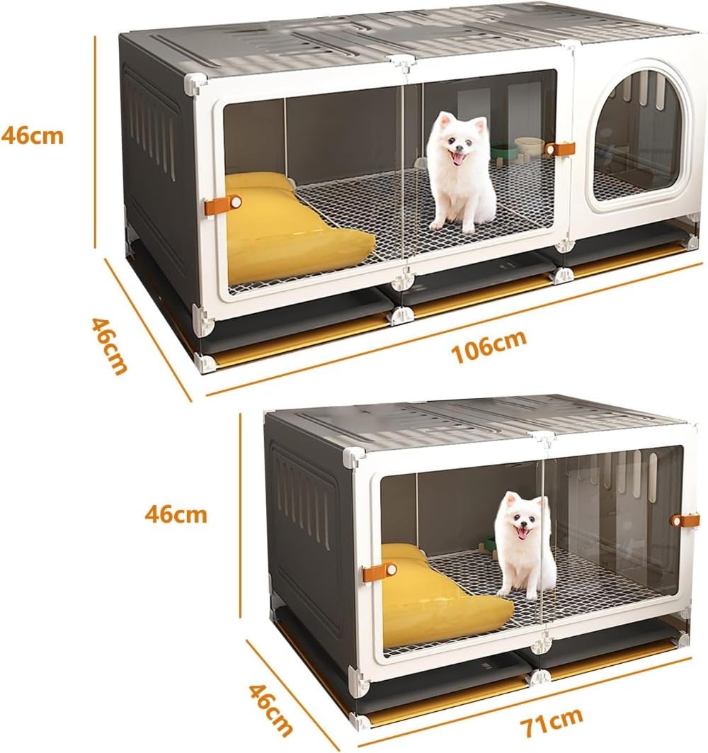 Amazon.co.jp: Yobuisg 小型犬用ゲージ 犬用ゲージ トイレ別 犬 ゲージ