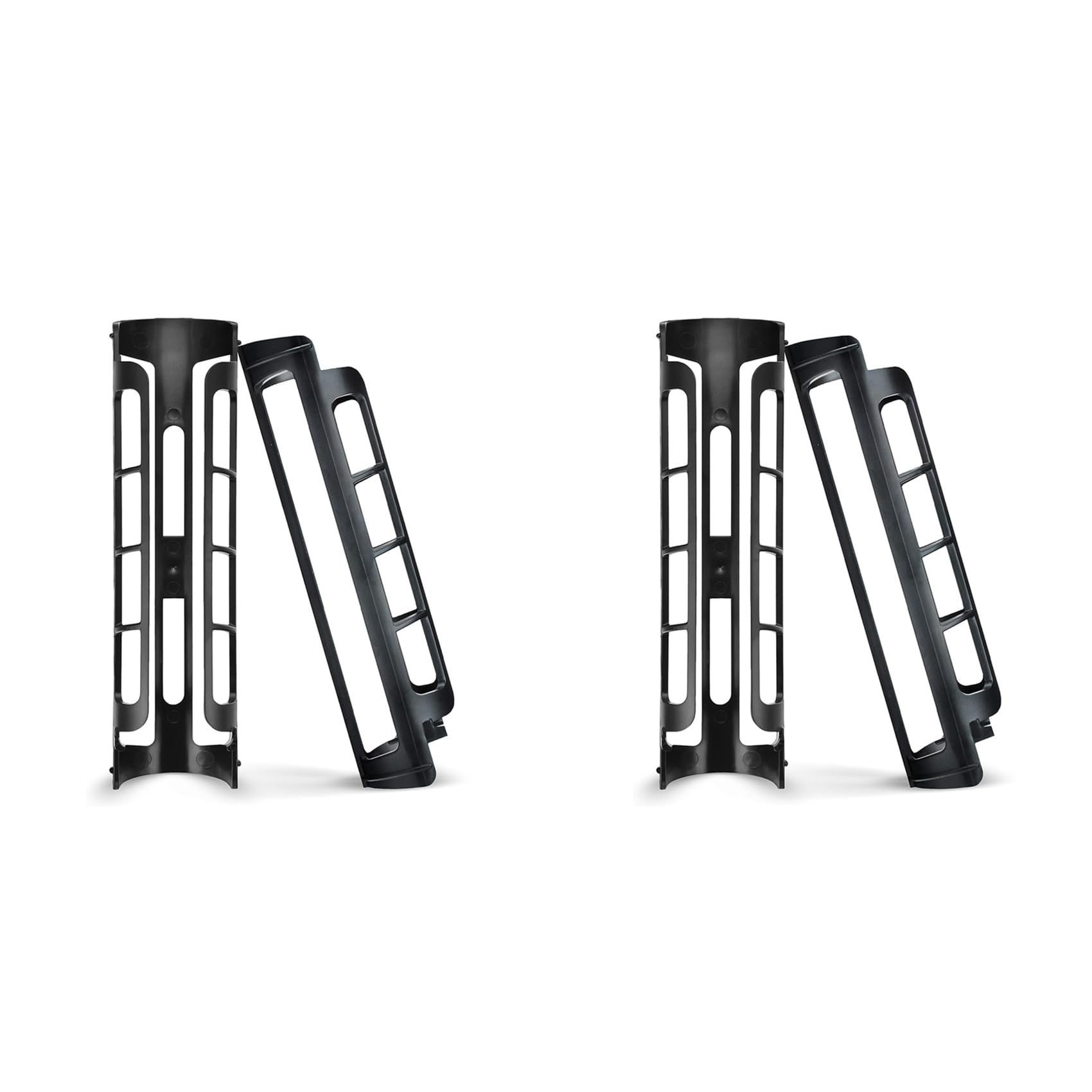 Hndhbfgrt 4pcs Coffee Pod Holder Side Mount for K Cup Pods Dispenser for Single- Coffee Makers Black