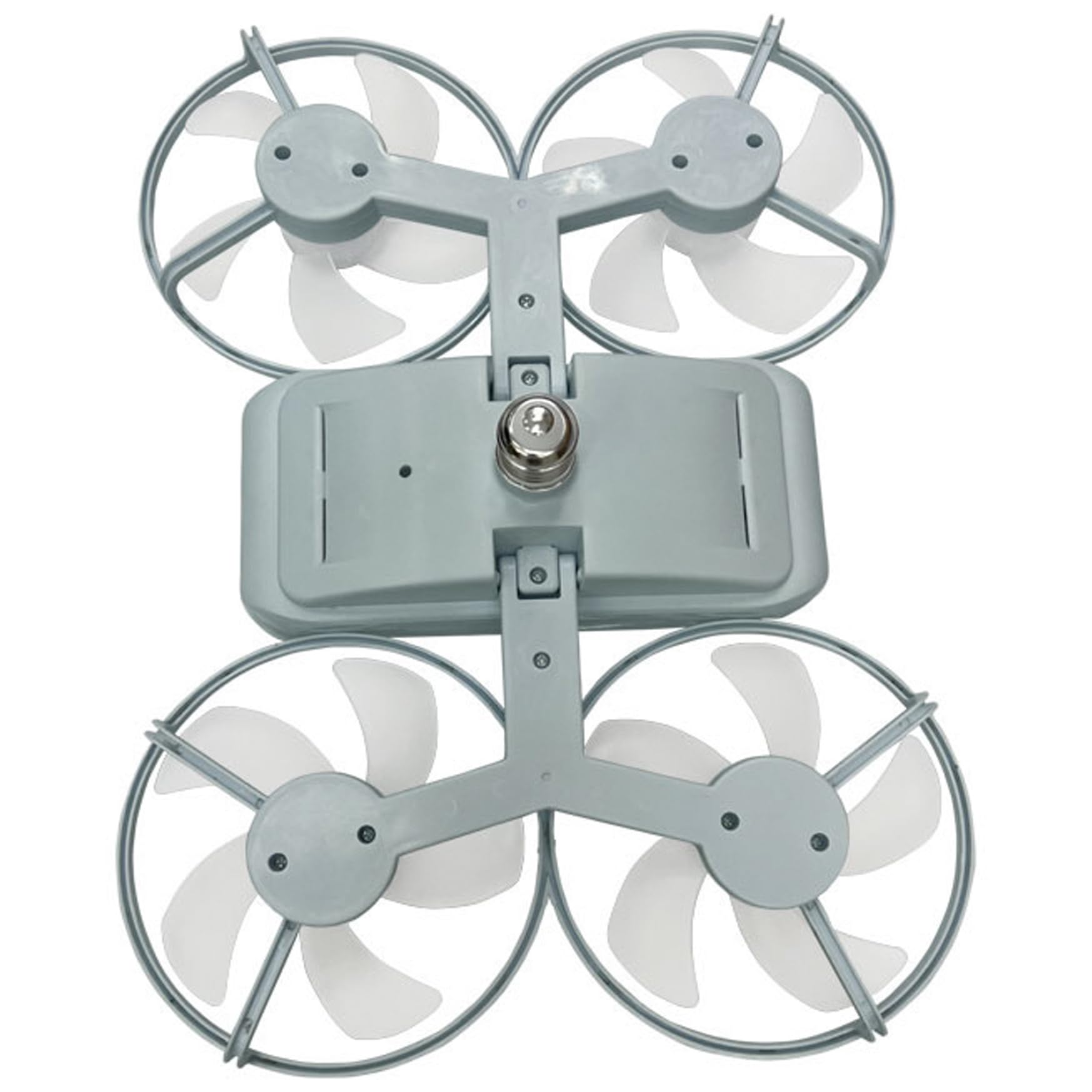 Ventilador de techo con luces LED regulables y casquillo de rosca E27