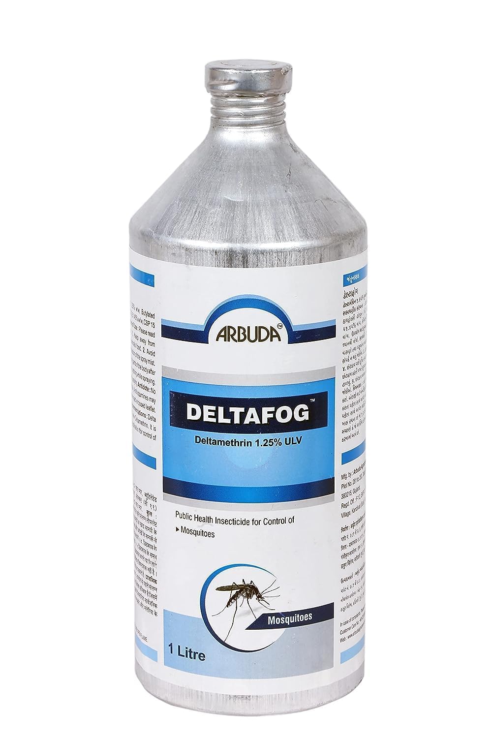 Delta Fog Mosquito Fogging Machine Liquid – 1 Litre | Compatible with Thermal Foggers | Effective Mosquito & Insect Control