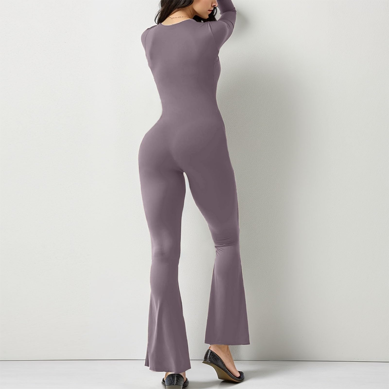 Genérico Mono informal elegante para mujer con escote en V sin mangas tirantes pantalones largos tipo harén peto pechera