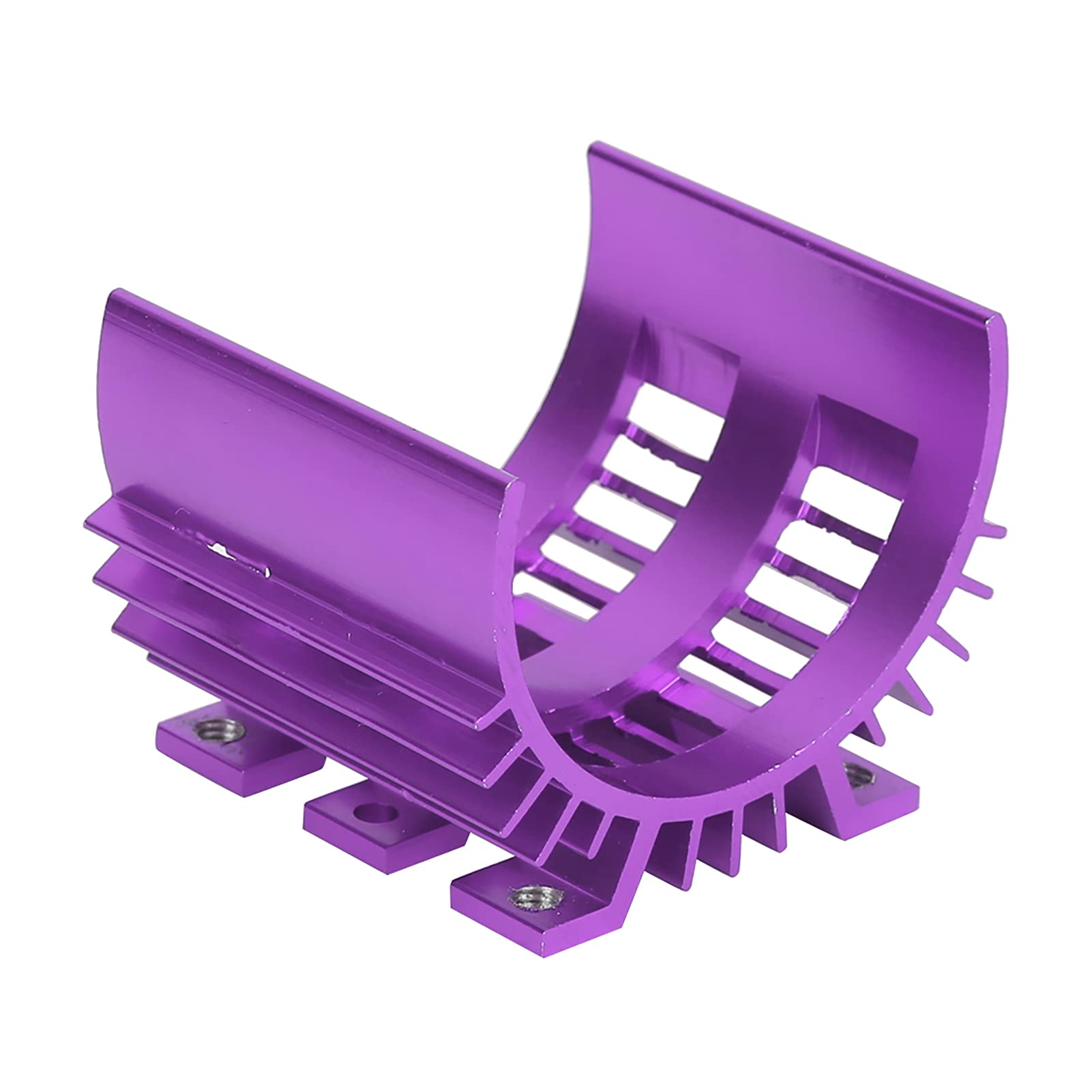 RC Motor Heat Sink for Wltoys 144001 1/14 Remote Control Car Upgrade Parts (Purple)