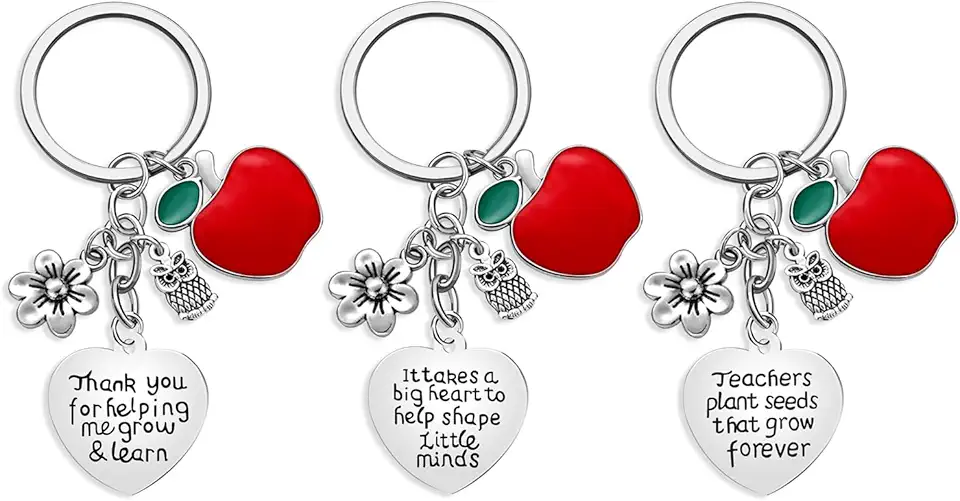 Nyckelringsset för lärare uppskattningsgåva