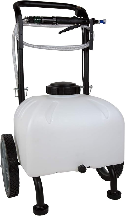 Aqua Sub Jr. Watering Cart (9 Gallon) for Watering Batteries Battery Watering