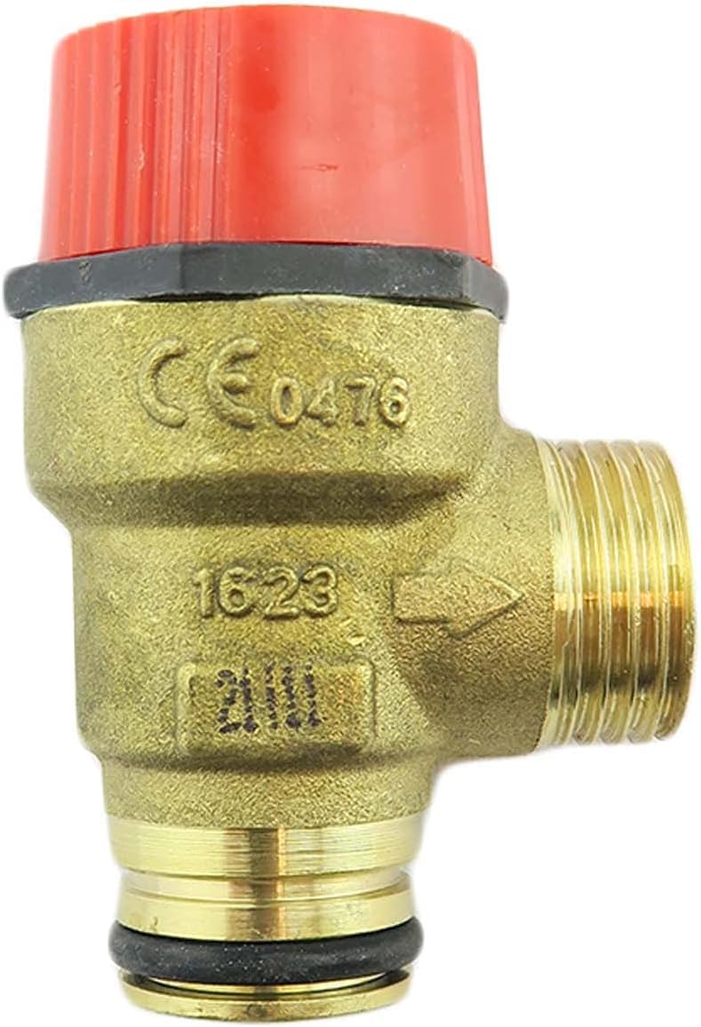 HTS - Boiler Pressure Relief Valve (PRV) Fits Baxi & Potterton & Main & Ideal Sime & Biasi 710071201 176610 6040215 BI1441101