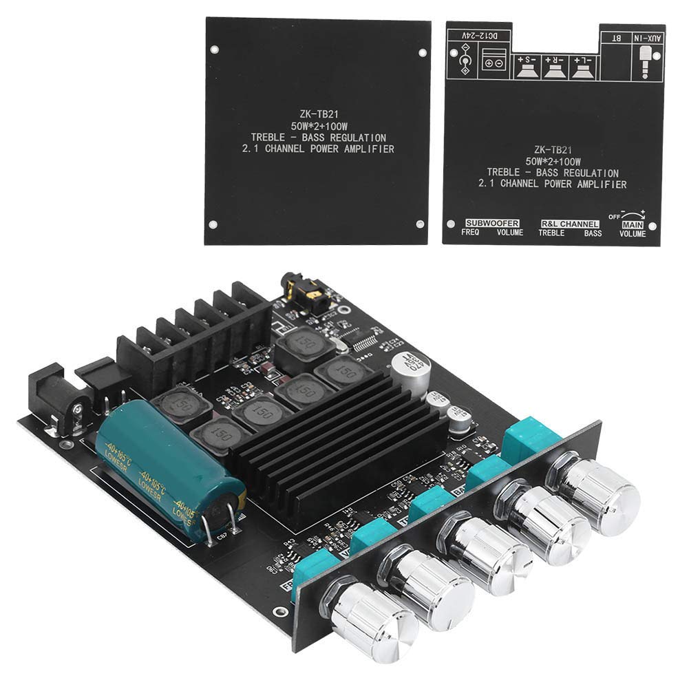 ZK-TB21 2.1 Kanal Güç Amplifikatör Kartı Ses Amplifikatör Modülü