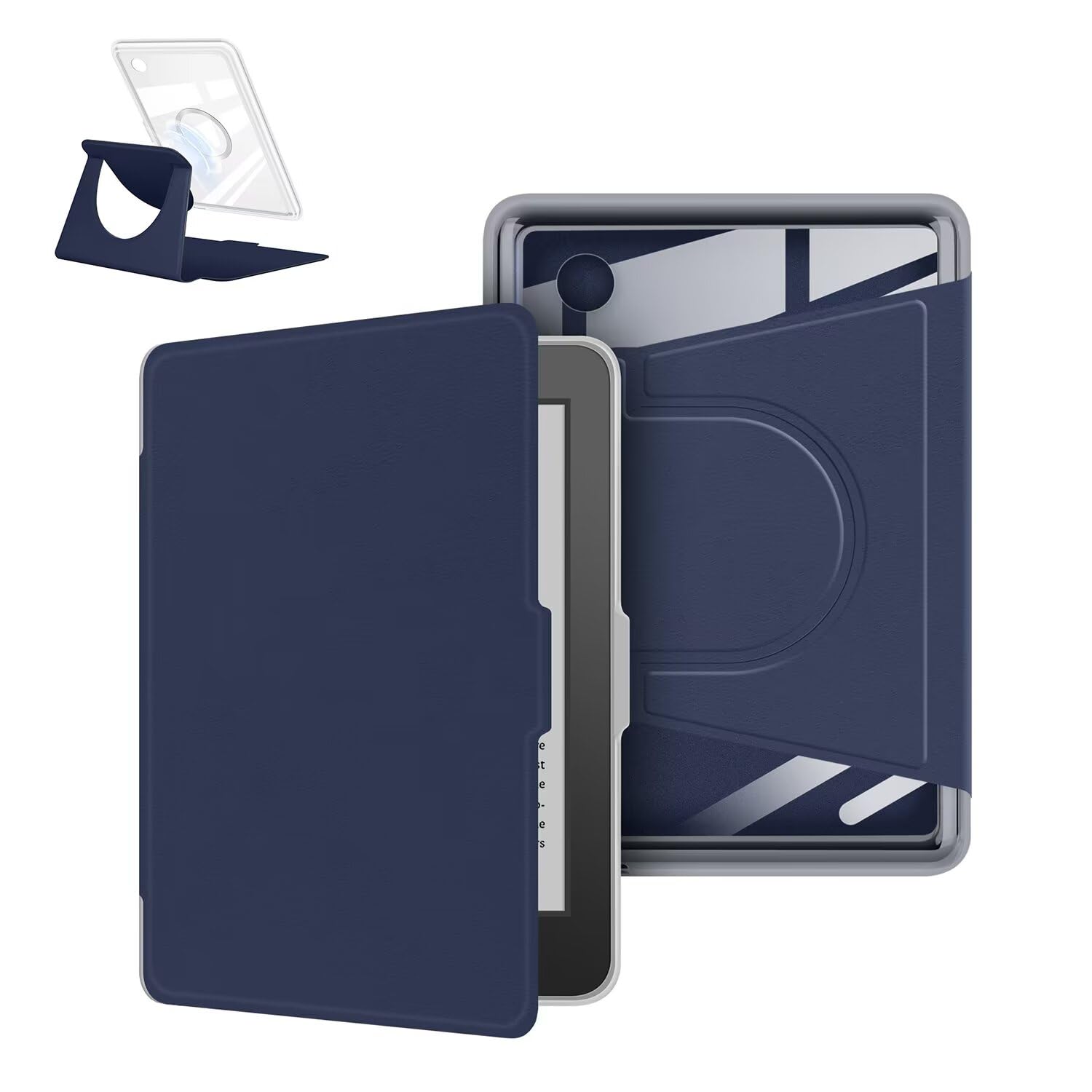 Magnetic Detachable Case Case for 7" Kobo Libra 2 2021 Released, Ultra Clear Soft Flexible Transparent Acrylic Back Cover with Auto Sleep/Wake for Kobo Libra 2 — view 23