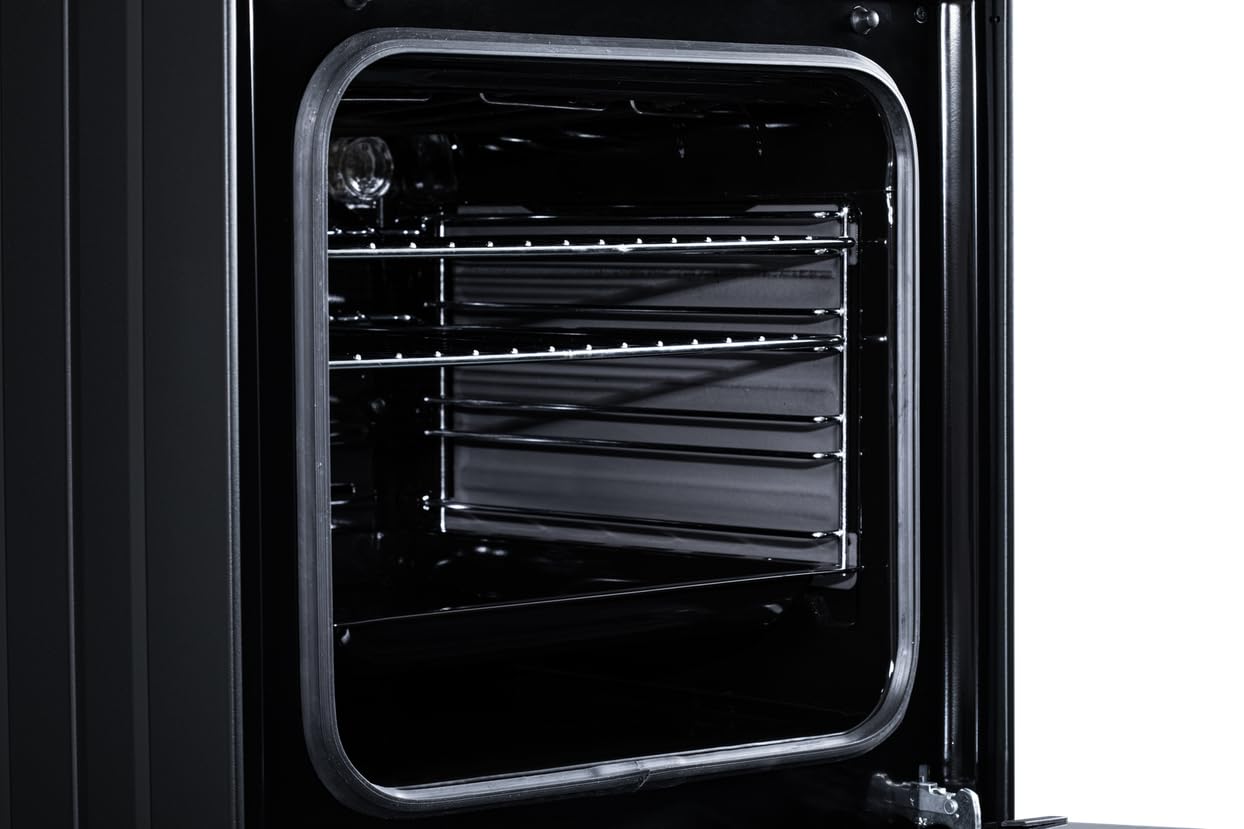 Schneider SCCG54C-BM - Cuisinière gaz Black mat