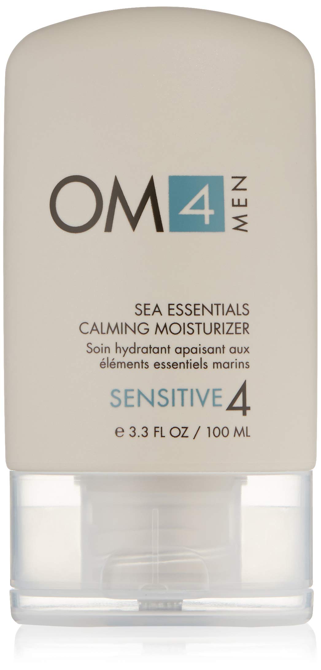 Organic Male OM4 Sensitive Step 4 - Sea Essentials Calming Moisturizer - Ultra soothing moisturizer for Men with Sensitive Skin