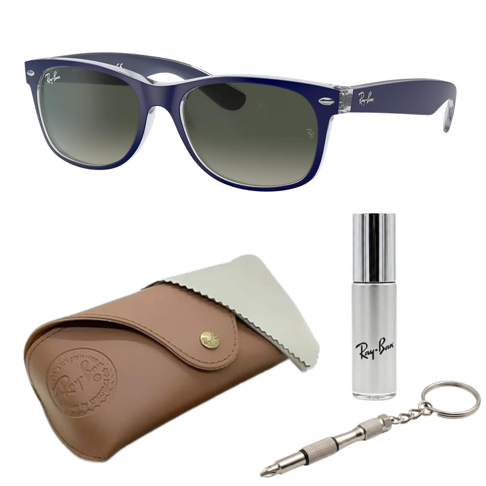 Amazon | Ray-Ban RB2132 ニューウェイファーラー カラーミックス