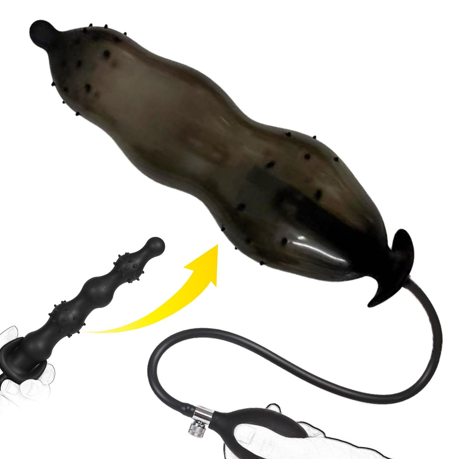 BDSMYOU Aufblasbar Anal Plug mit Pumpe & 5 Analkugeln Analplugs  Dilatatoren,Analplug fr Frauen Mnner XXL,Butt Plug Anal Beads Po Dusche  Analdusche Buttplug Analdehner,Riesen Dildo Anal Dildo XXL : Amazon.de:  Drogerie & Krperpflege