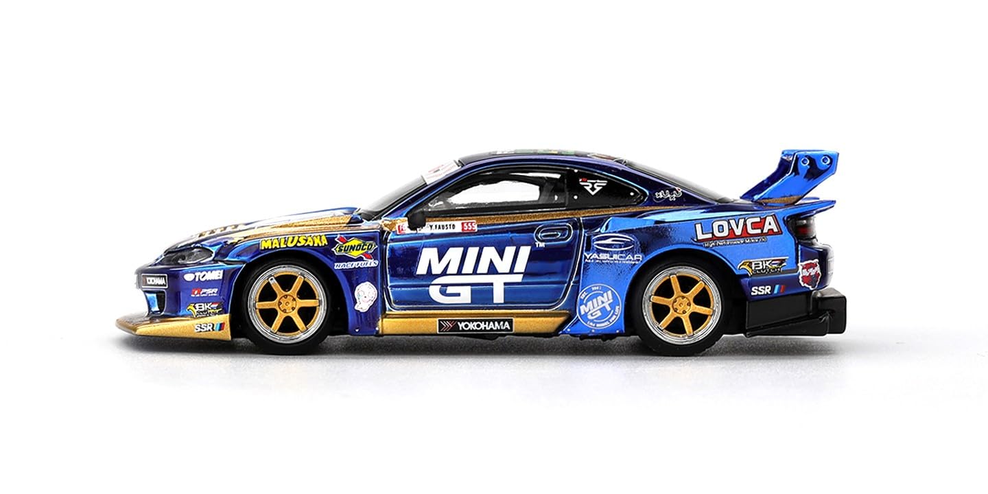 Amazon.co.jp: Sunrich MINI GT 1/64 Nissan Sylvia (S15) LB-Super