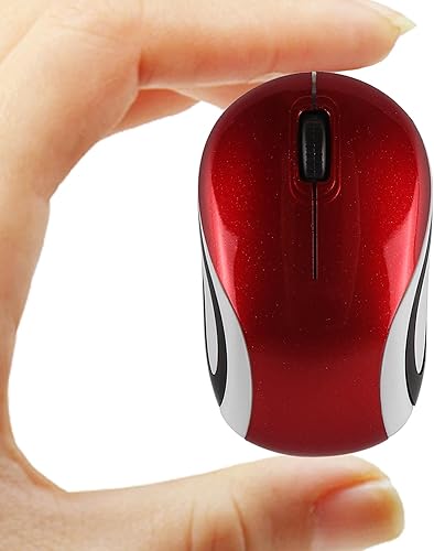 Ratón inalámbrico lindo mini ratón de computadora para computadora portátil tamaño pequeño Ratones ópticos USB 3 botones 1000 DPI ratón inalámbrico