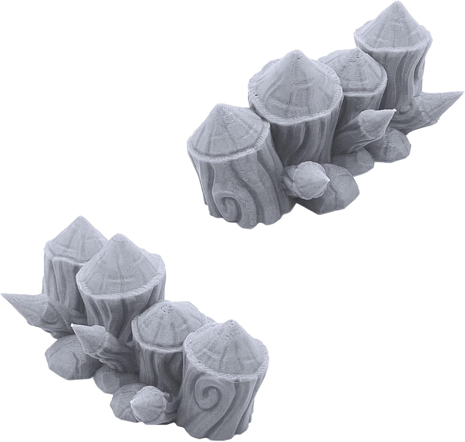 EnderToys Orc Camp Barricades by Makers Anvil, 3D Printed Tabletop RPG Scenery and Wargame Terrain for 28mm Miniatures