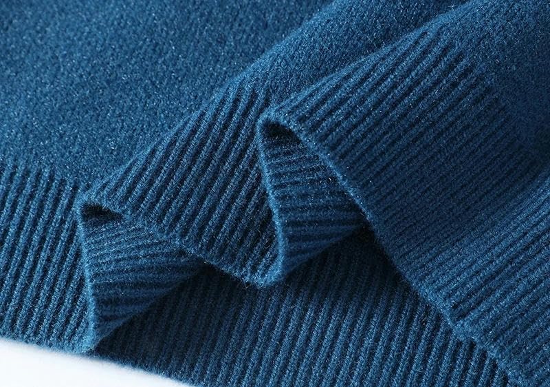 Non-Iron Men's Patchwork Sweaters Spring Autumn Winter Clothes Classic Style Casual Pullovers4