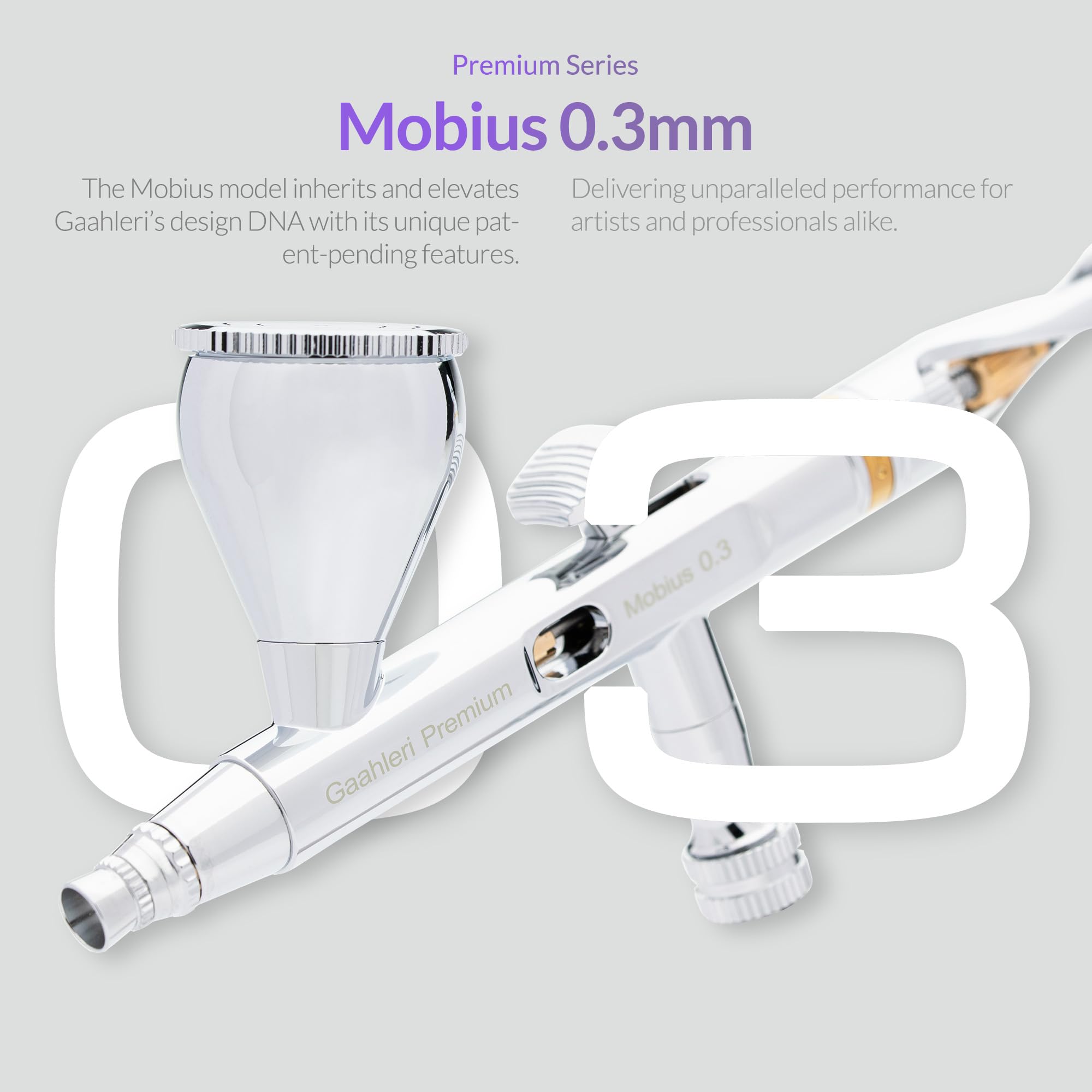Gaahleri Airbrush GHPM-Mobius 0,3mm