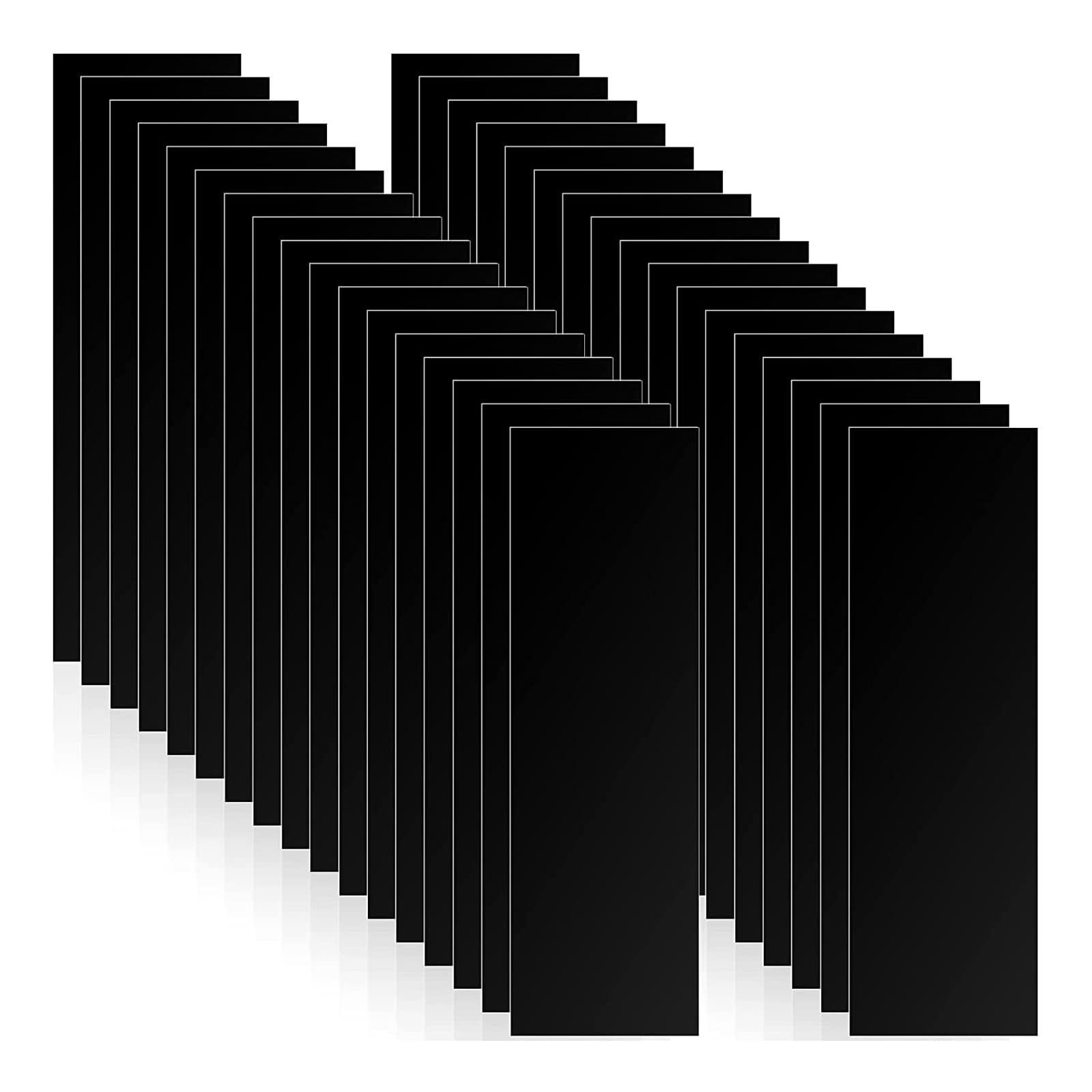 Ljmyy Black 30 Pieces Anti Tarnish Strips Tabs 7 X 2 Inch Silver Tarnish Strips Paper Tabs Silver Jewelry Tarnish Protector