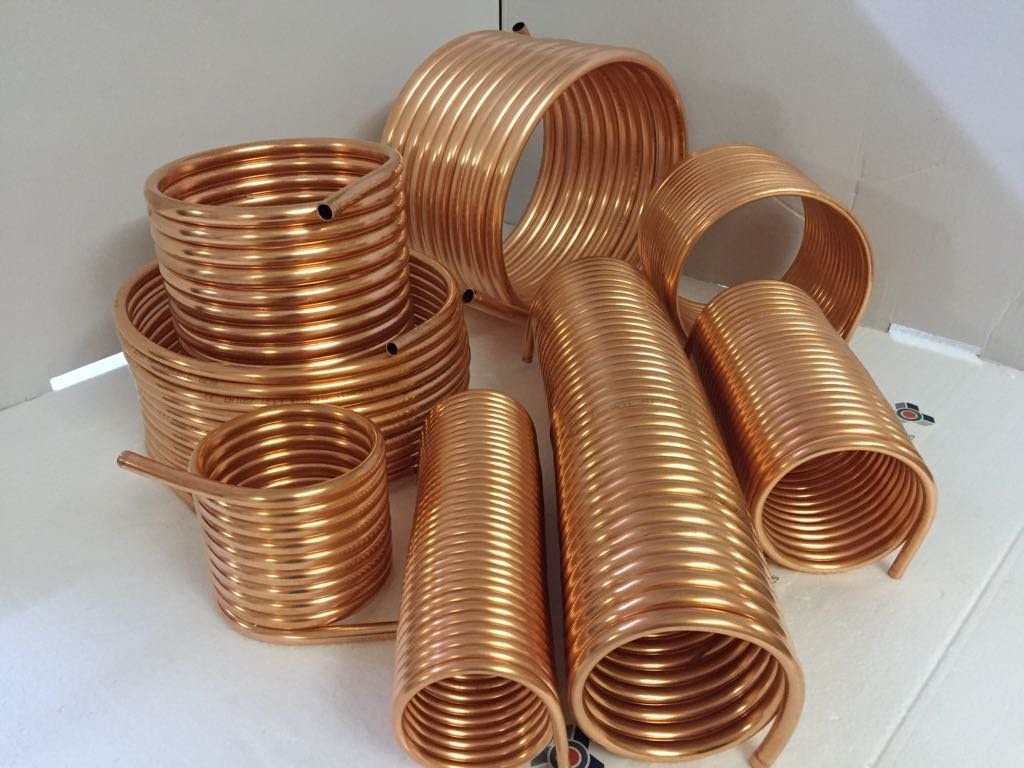 Kupferrohrspirale 12x1mm weich aus 10m mit Ø ca. 30cm (Kupferrohrspirale)