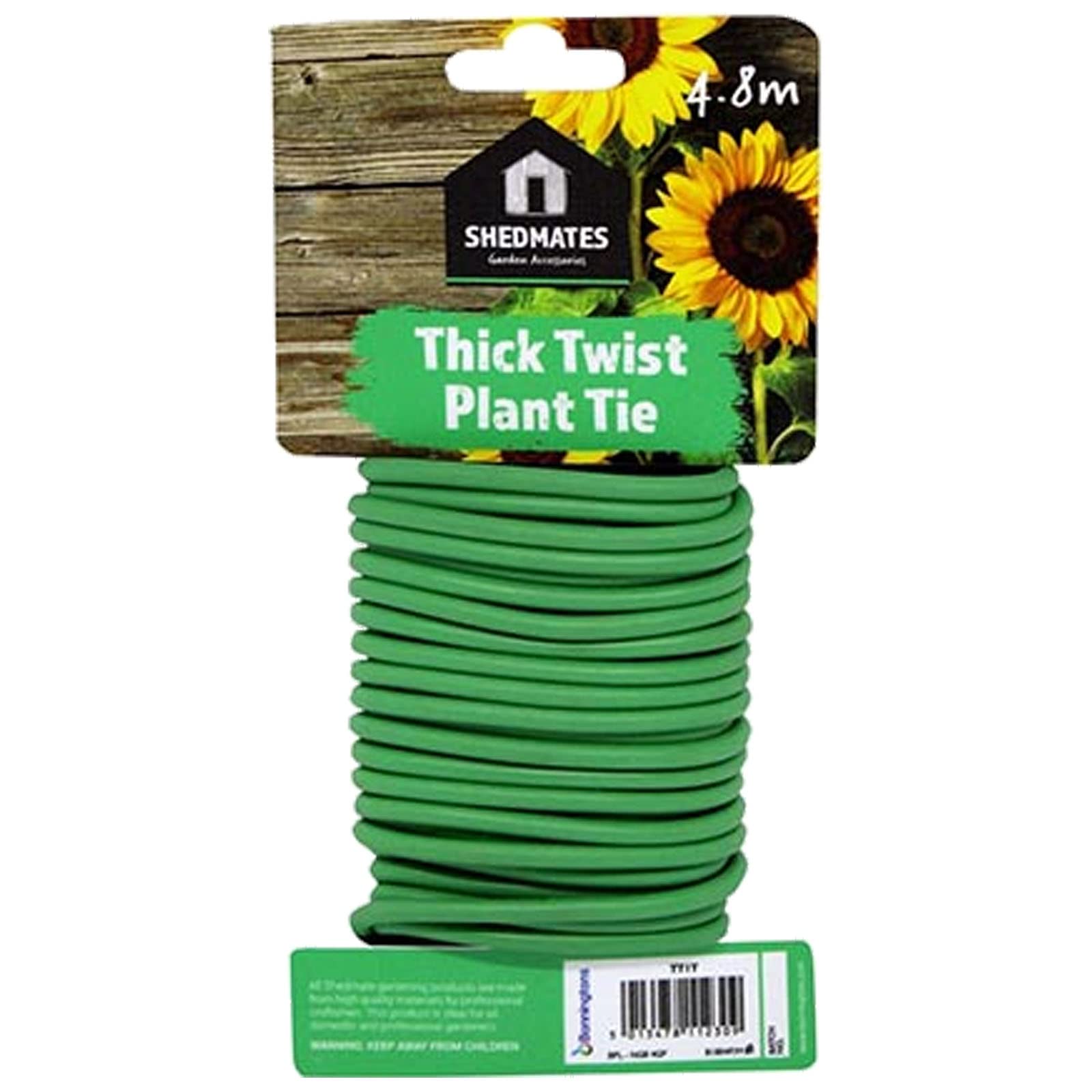 Kingfisher TT1T Garden Sponge Twisty Tie - Green