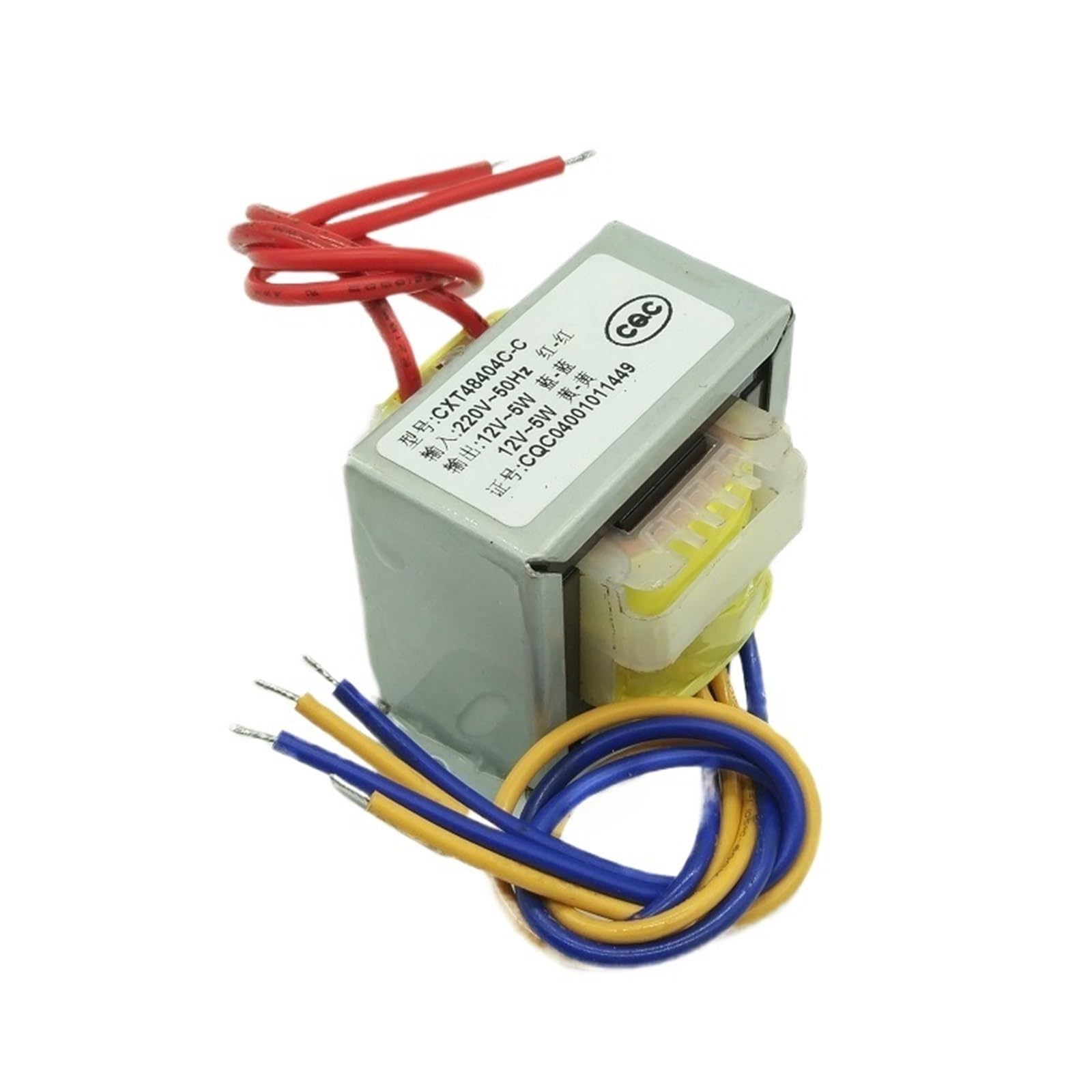 AC 220 V/50 Hz EI48 * 24 transformator mocy 10 W 220 V na 12 V 1 sztuka