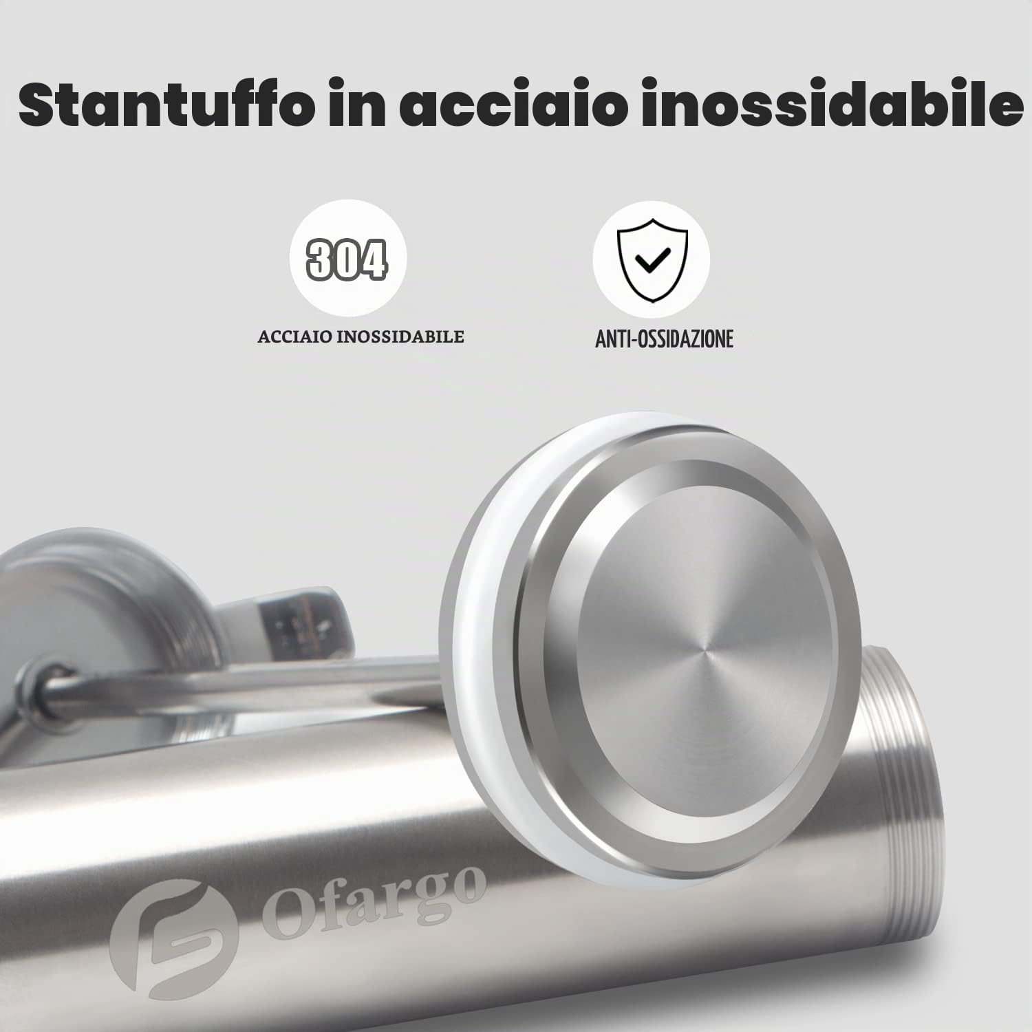 Siringa per Carne in Acciaio Inossidabile 60 ml per Marinata con 3 Aghi per Manzo, Pollo, Maiale, Tacchino